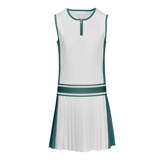 Girl's Leo Color Block Dress