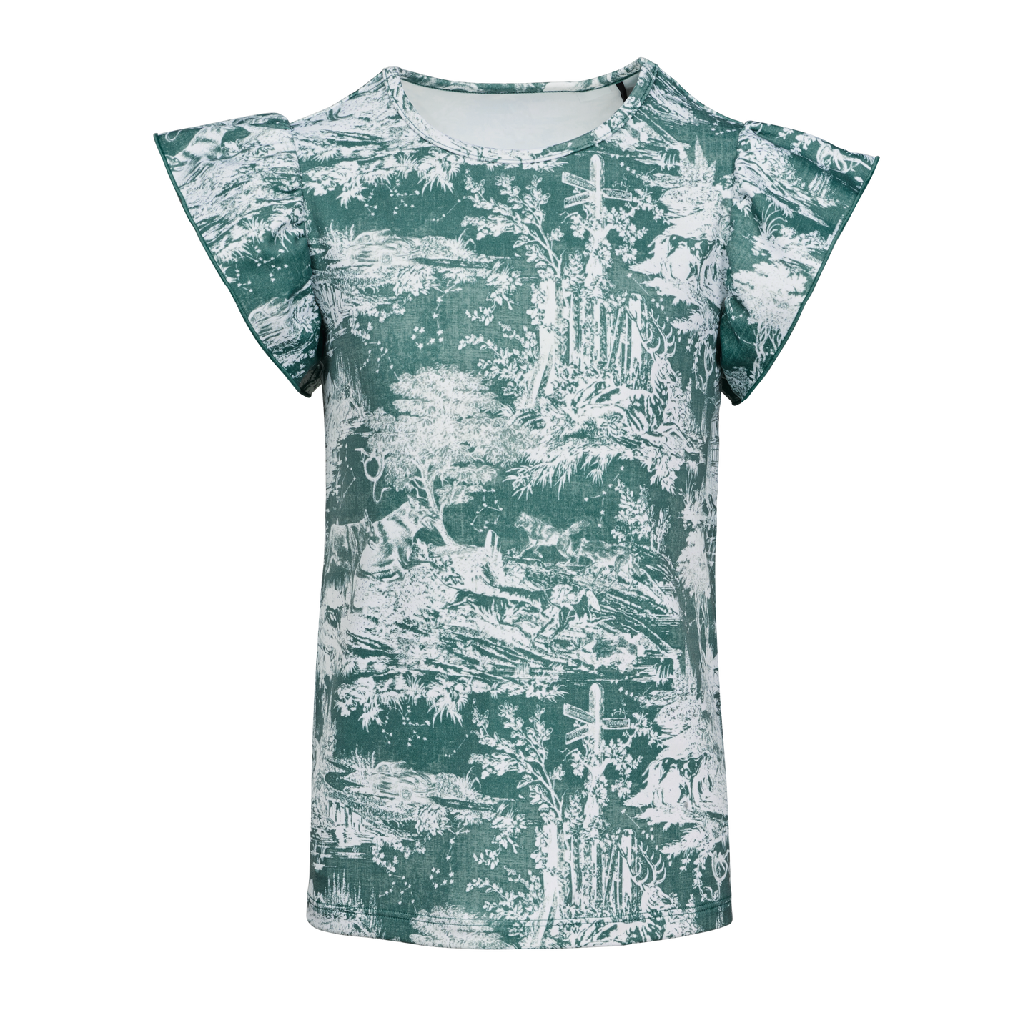 Girl's Huntress Toile Sophia Top