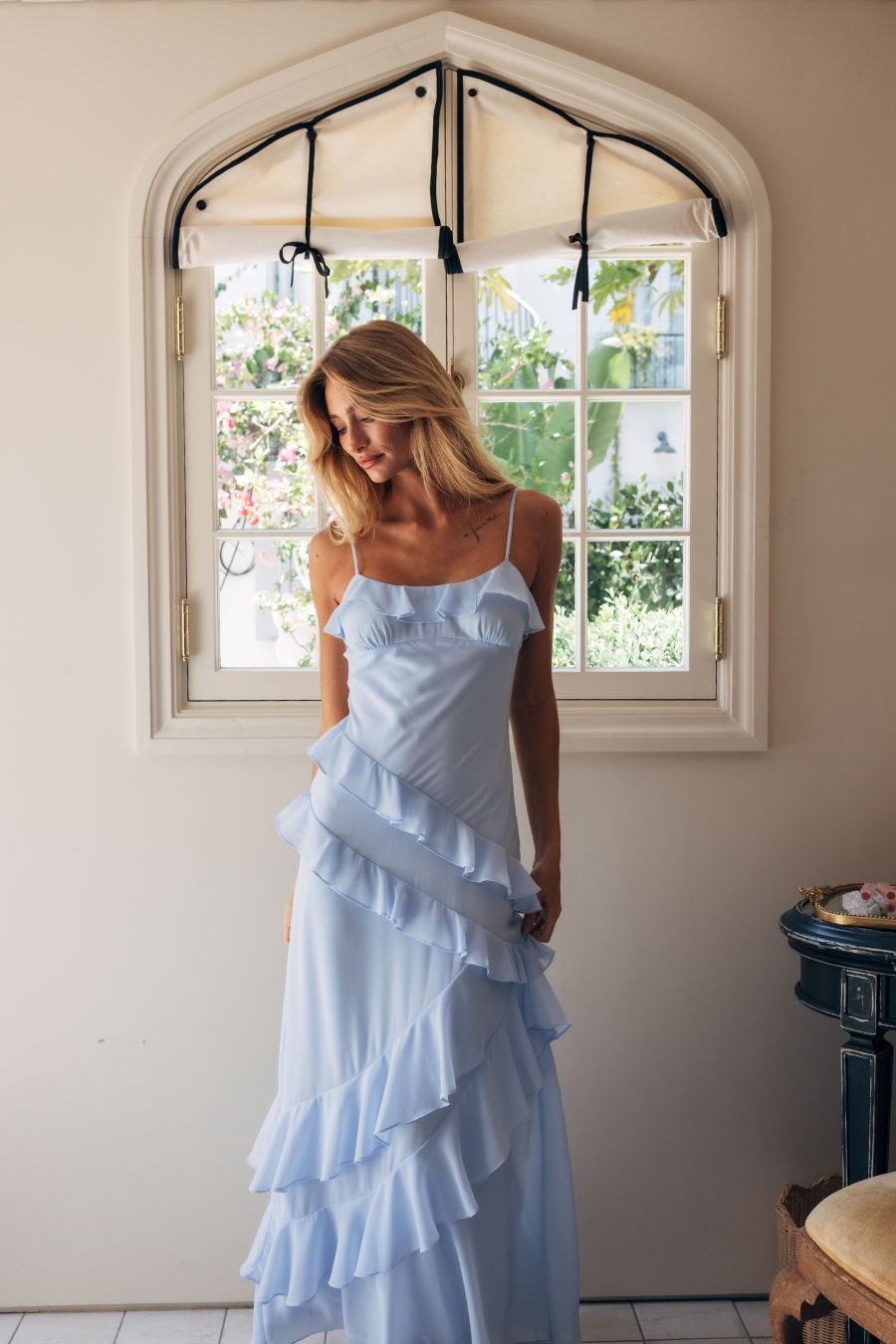 Sofie Tiered Ruffle Maxi Dress