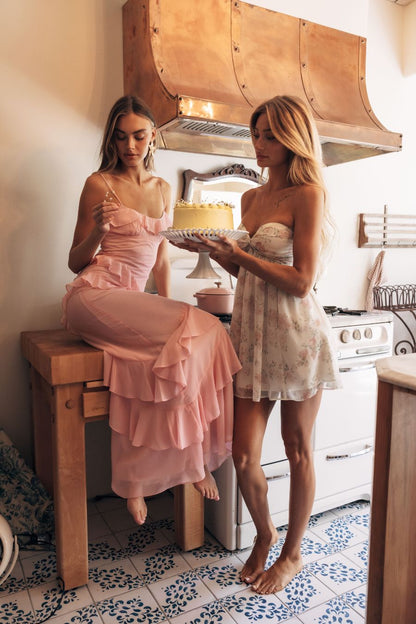 Sofie Tiered Ruffle Maxi Dress