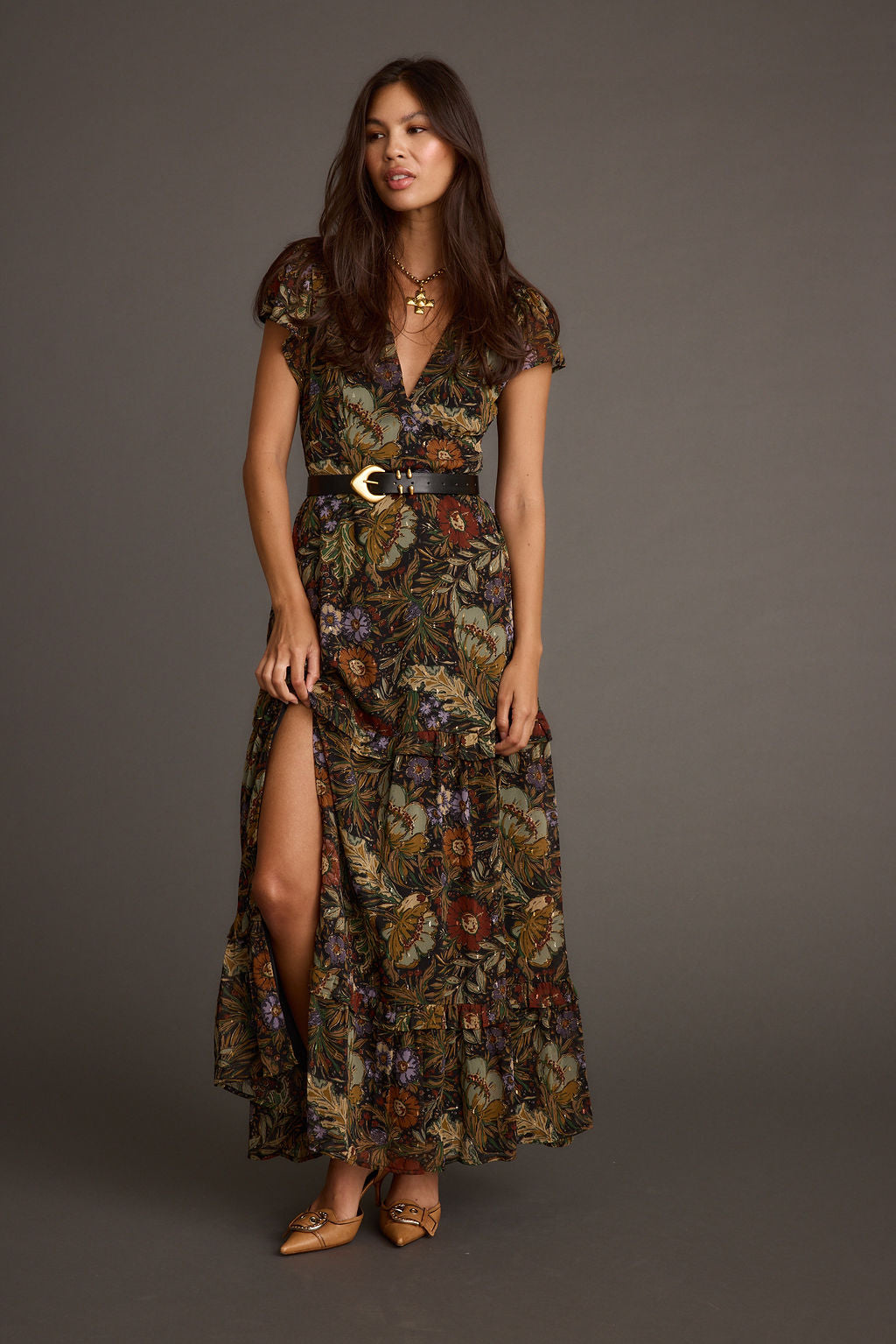 Sundance Floral Paisley Maxi Dress