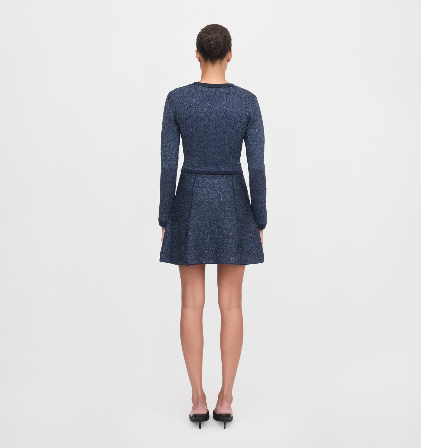 The Lana Dress - Navy Sequin