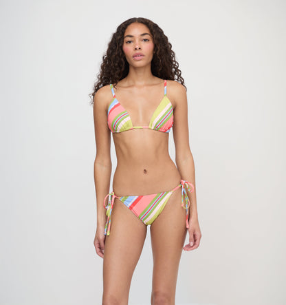 The Alessia Bikini Set - Sherbet Stripe