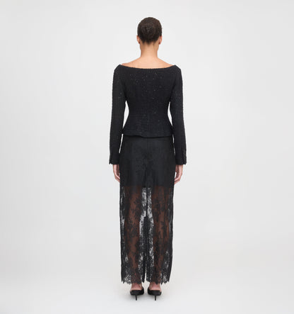 The Lark Skirt - Black Lace