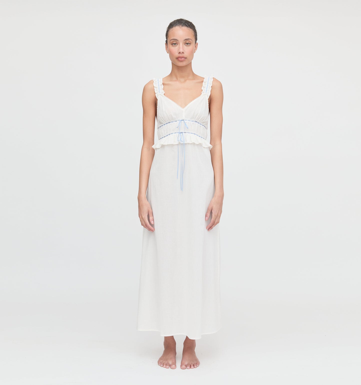 The Bonnie Nightgown - Soft Ivory