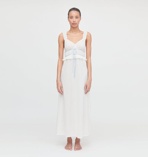 The Bonnie Nightgown - Soft Ivory