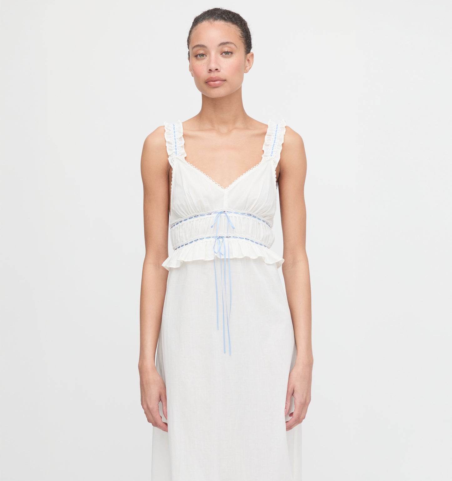 The Bonnie Nightgown - Soft Ivory