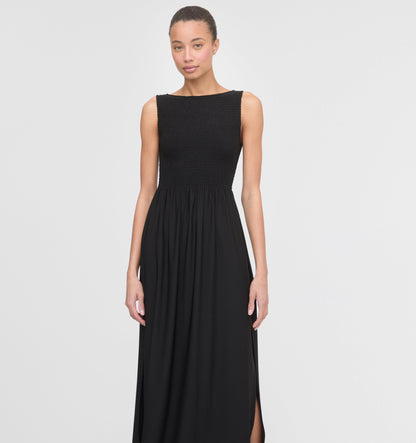 The Cosima Nap Dress - Black Jersey