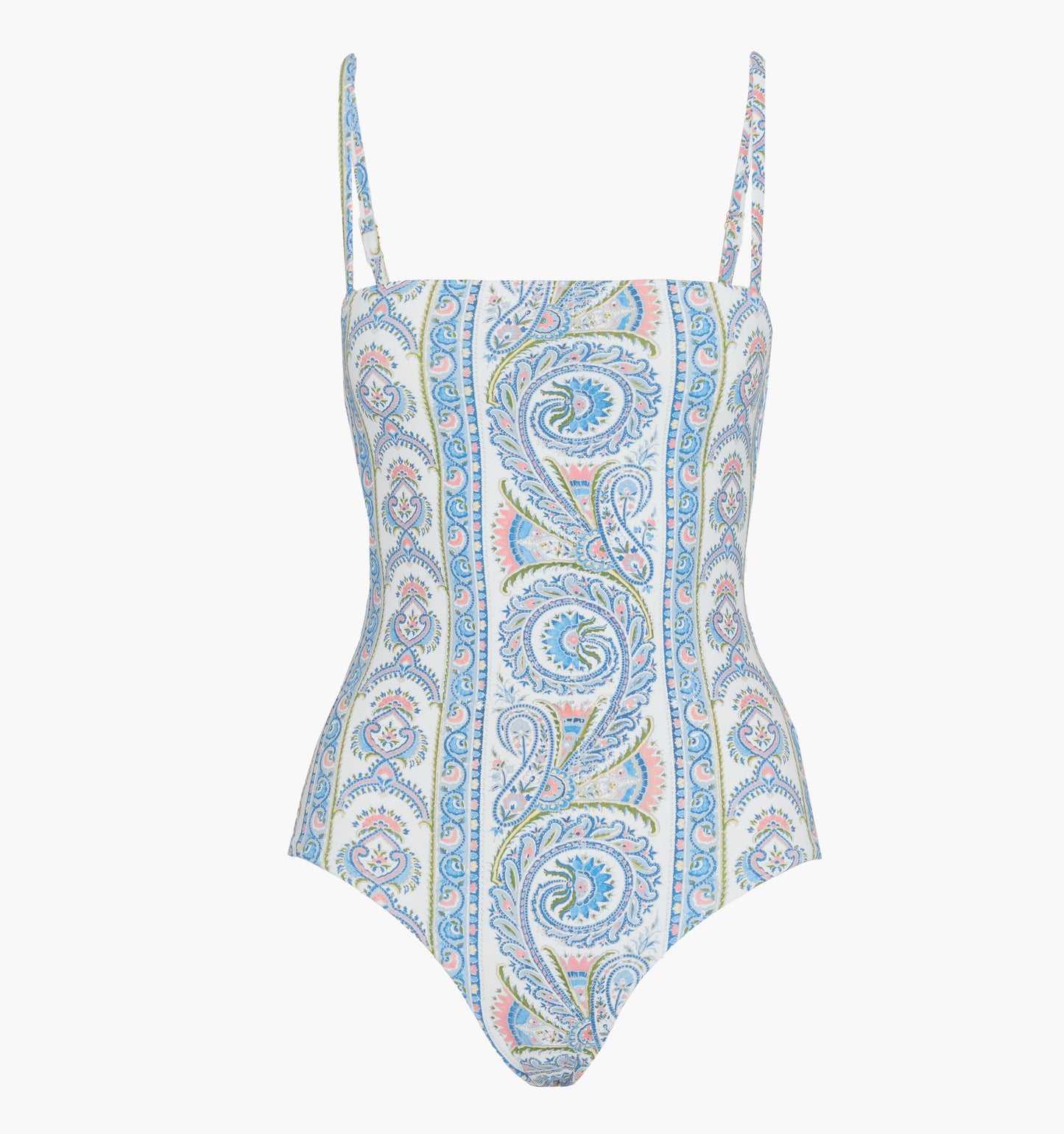 The Giana One Piece - Blue Corsica Paisley
