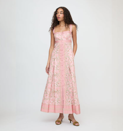 The Hope Dress - Daffodil Brocade