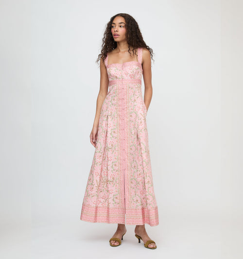 The Hope Dress - Daffodil Brocade