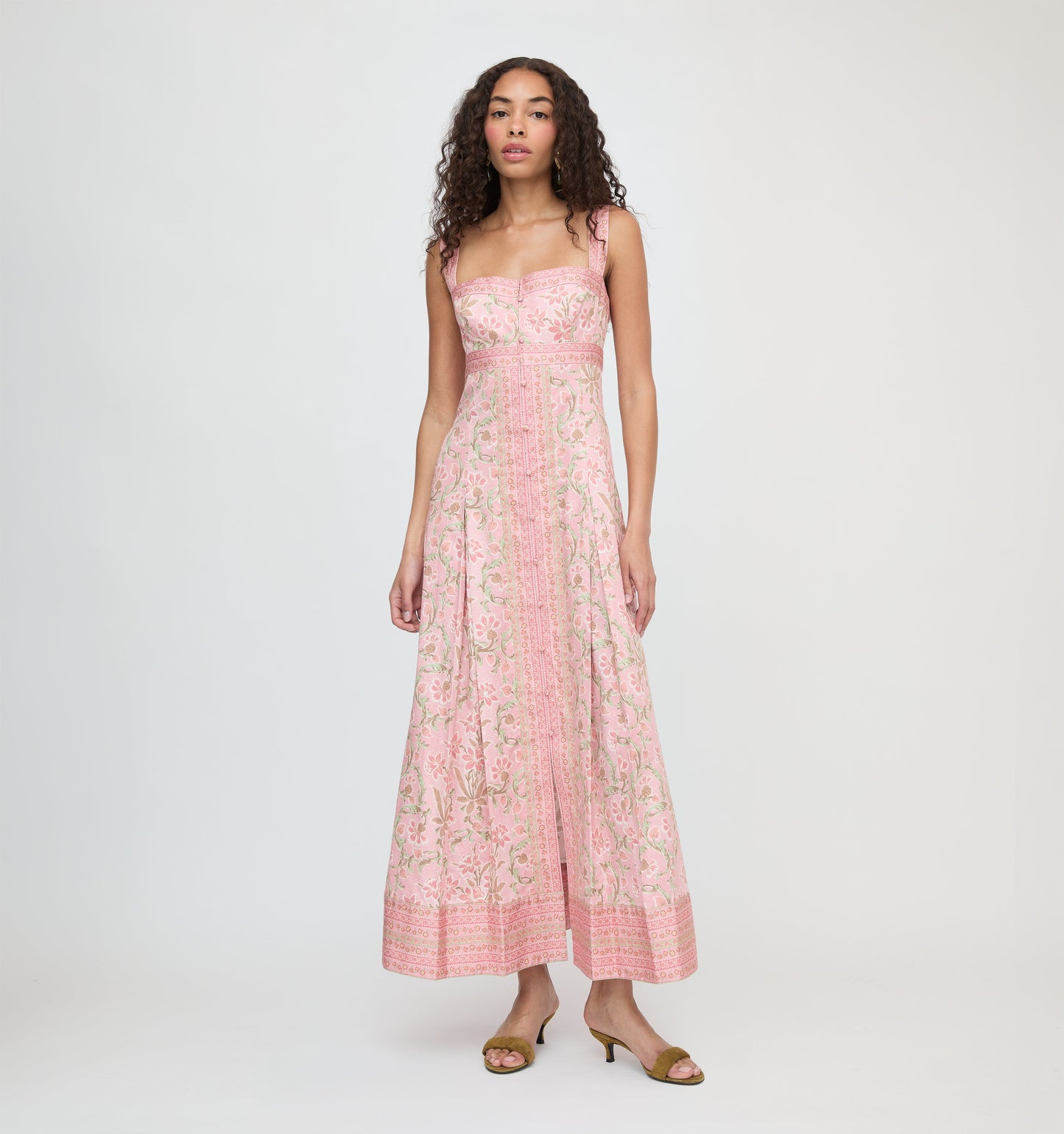 The Hope Dress - Daffodil Brocade