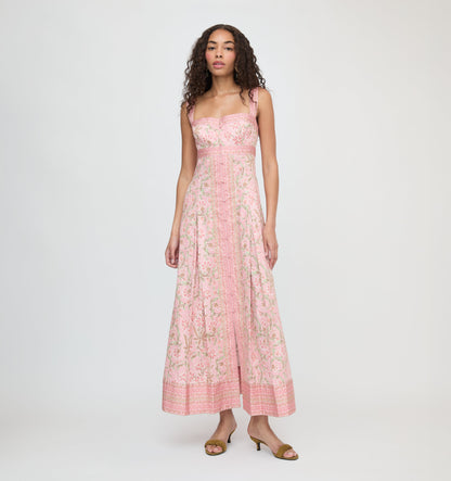 The Hope Dress - Daffodil Brocade