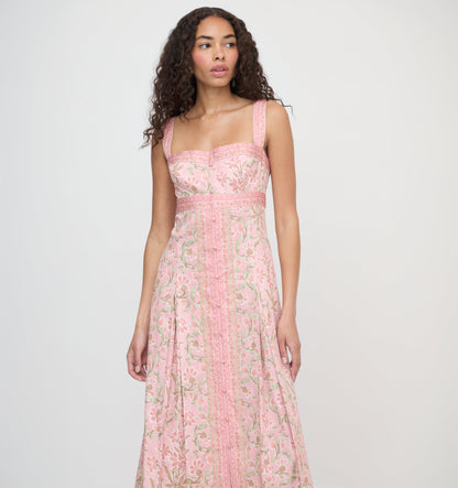 The Hope Dress - Daffodil Brocade