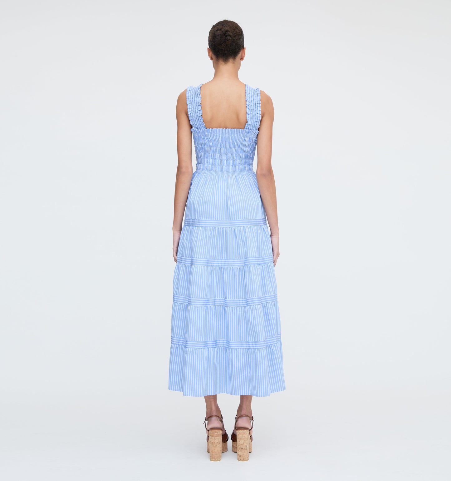 The Kimmy Nap Dress - Blue Stripe
