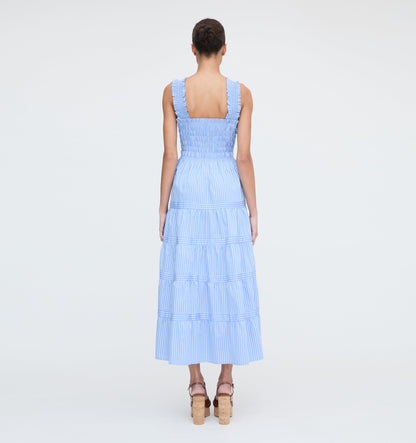 The Kimmy Nap Dress - Blue Stripe