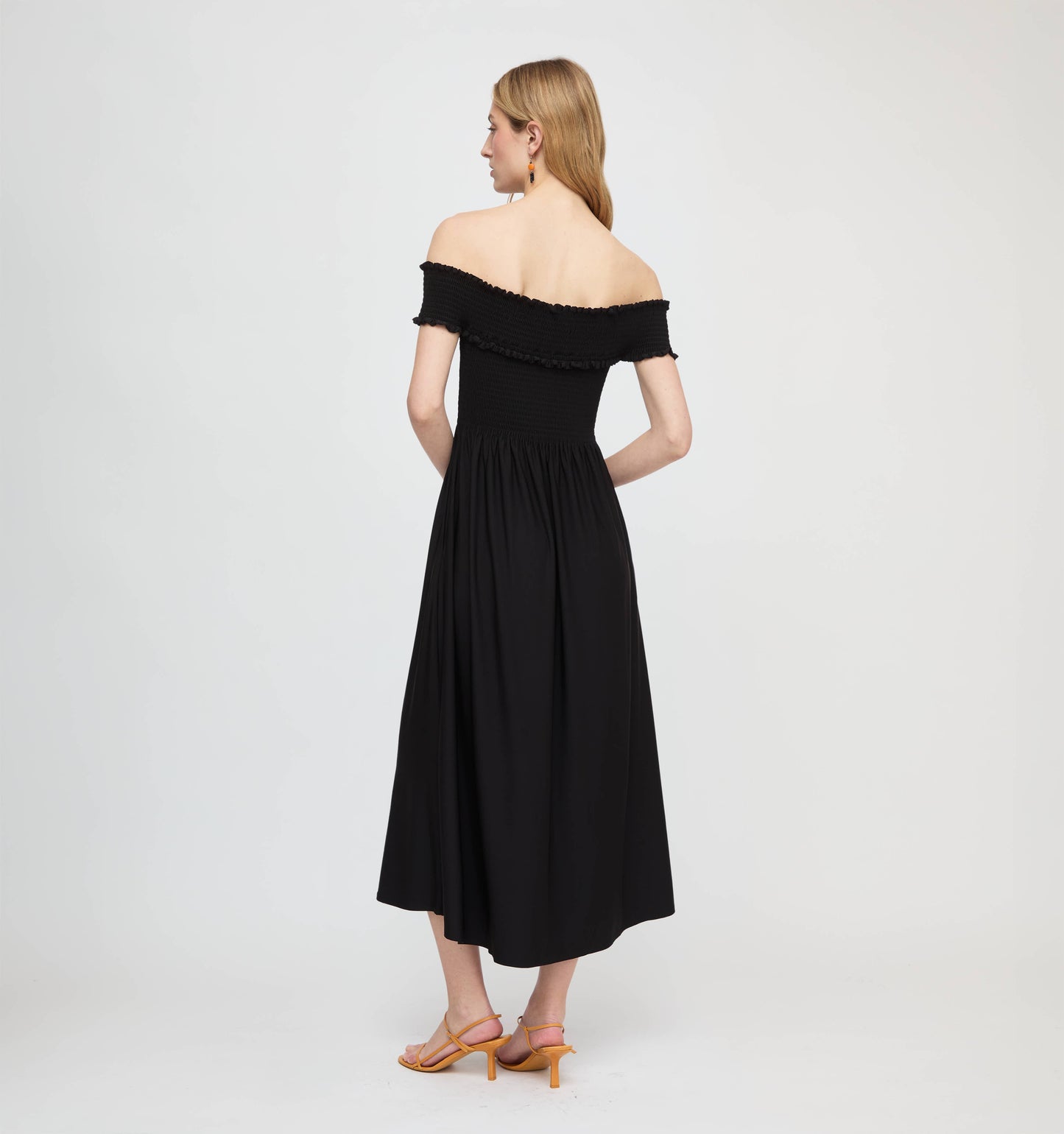 The Marguerite Nap Dress - Black