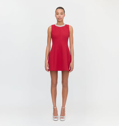 The Parker Dress - Cherry