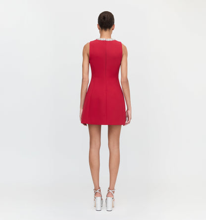 The Parker Dress - Cherry