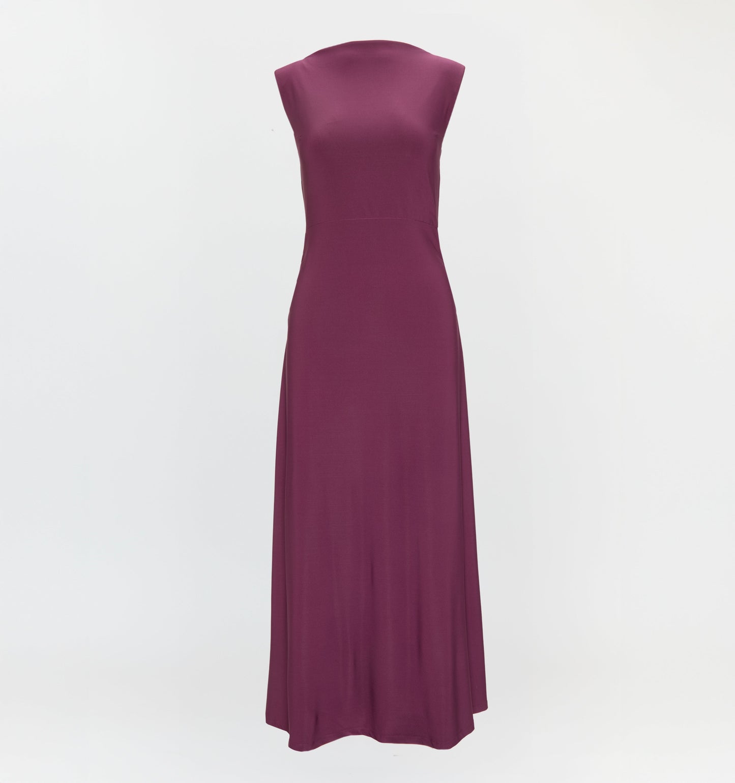 The Sloane Dress - Aubergine