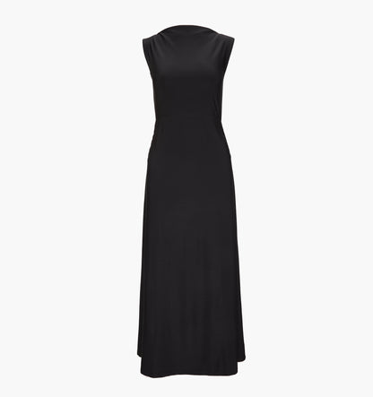 The Maternity Sloane Dress - Black Jersey