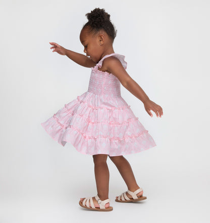 The Tiny Ellie Nap Dress - Pink Ambrose Floral
