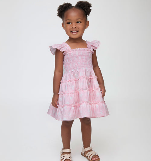 The Tiny Ellie Nap Dress - Pink Ambrose Floral