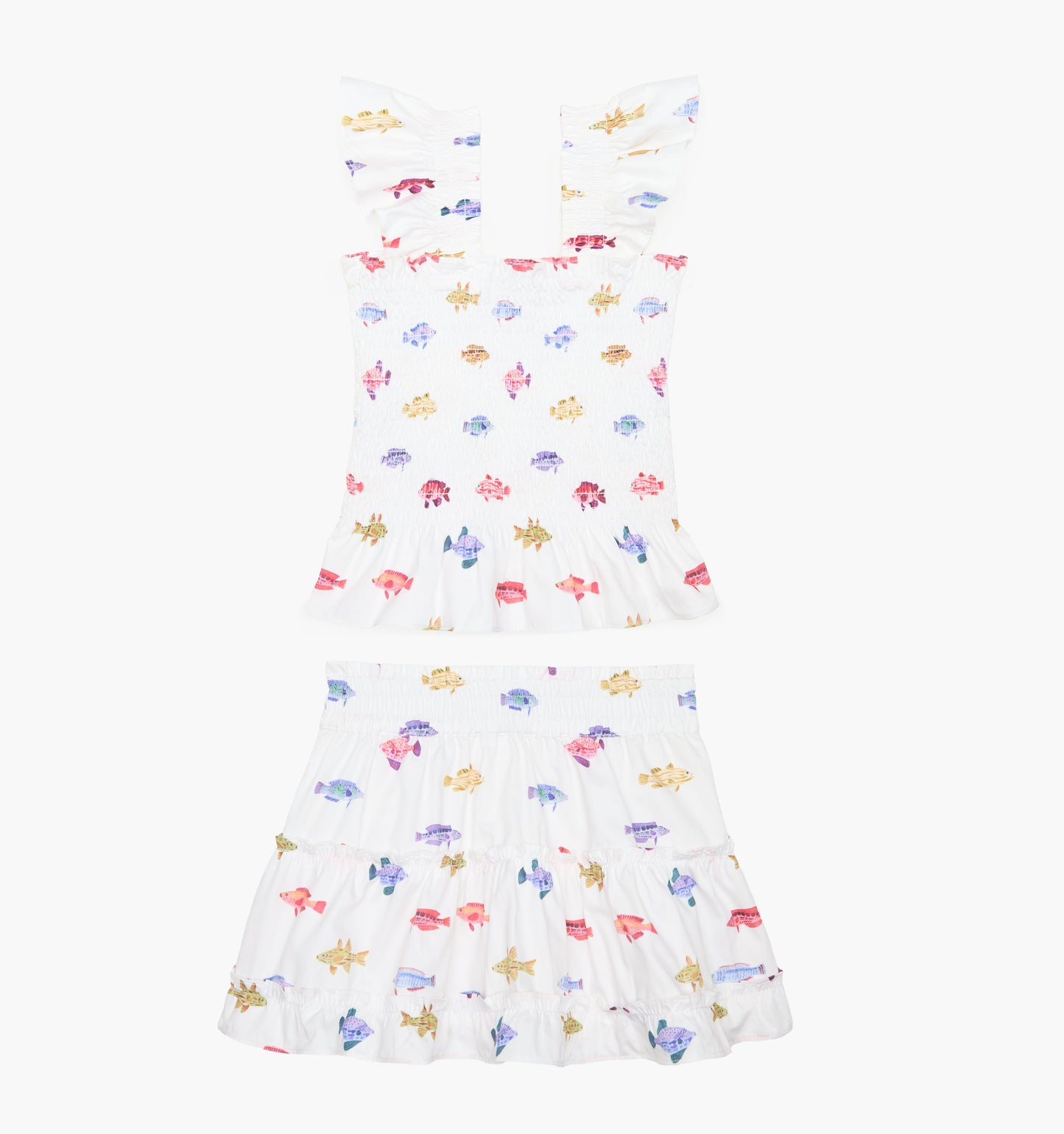The Tiny Paz Nap Set - White Rainbow Fish