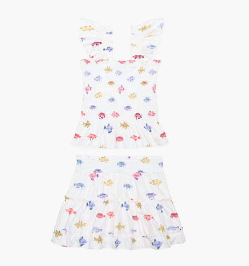 The Tiny Paz Nap Set - White Rainbow Fish