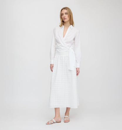 The Amaris Top - White