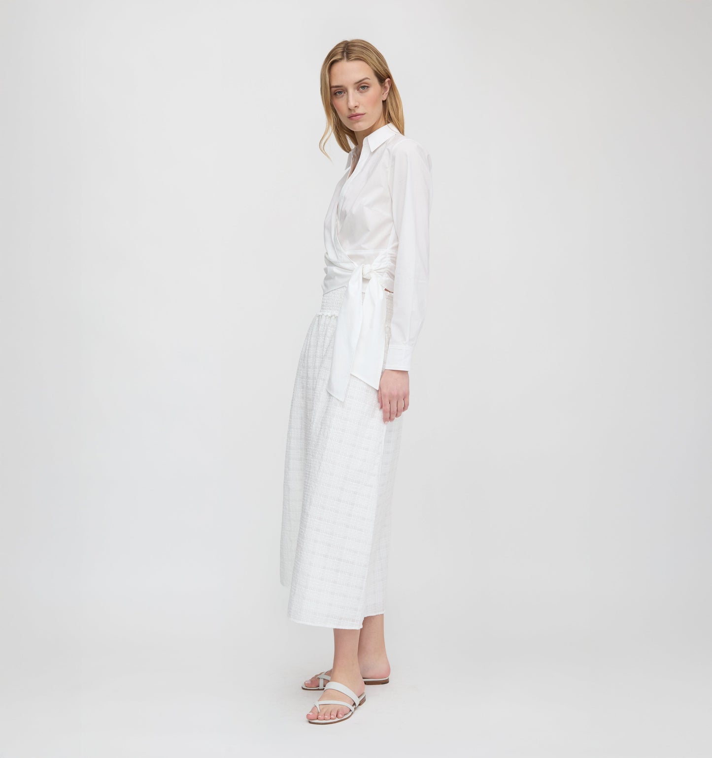 The Amaris Top - White