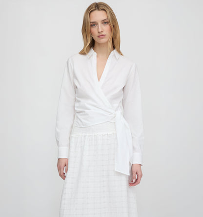 The Amaris Top - White