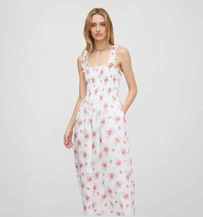 The Ashlyn Nap Dress - Sunburst Blossoms