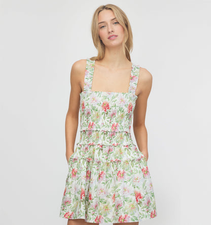 The Azalea Mini Nap Dress - Peony Chintz