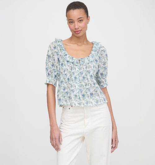 The Camri Top - English Daisy