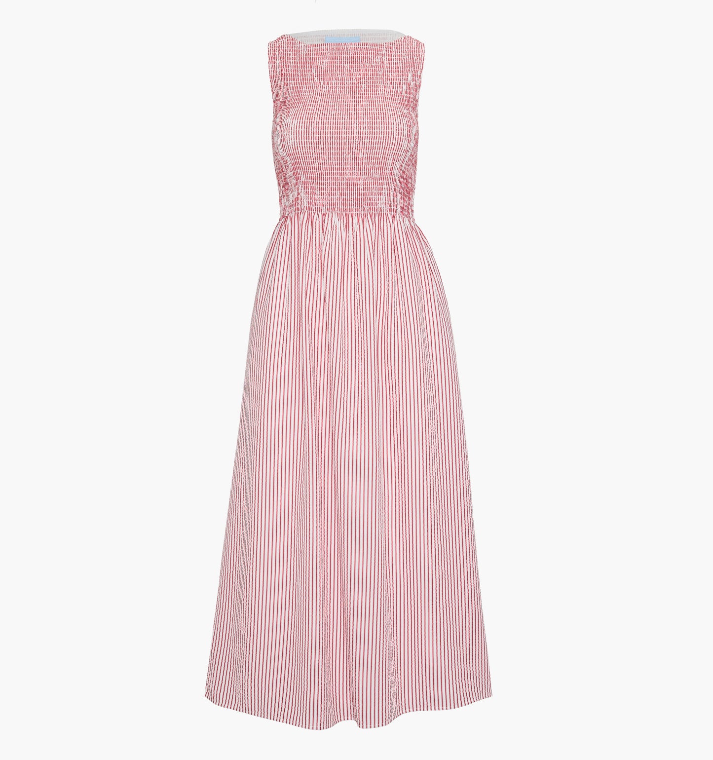 The Cosima Nap Dress - Red Ticking Stripe