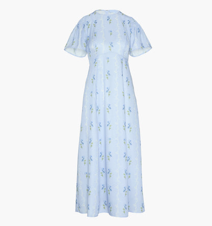 The Dominique Dress - Bluebell Waltz