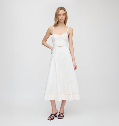 The Fiona Dress - Off White