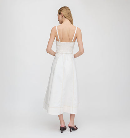 The Fiona Dress - Off White