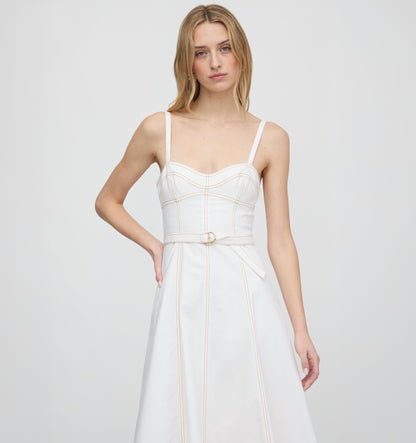 The Fiona Dress - Off White