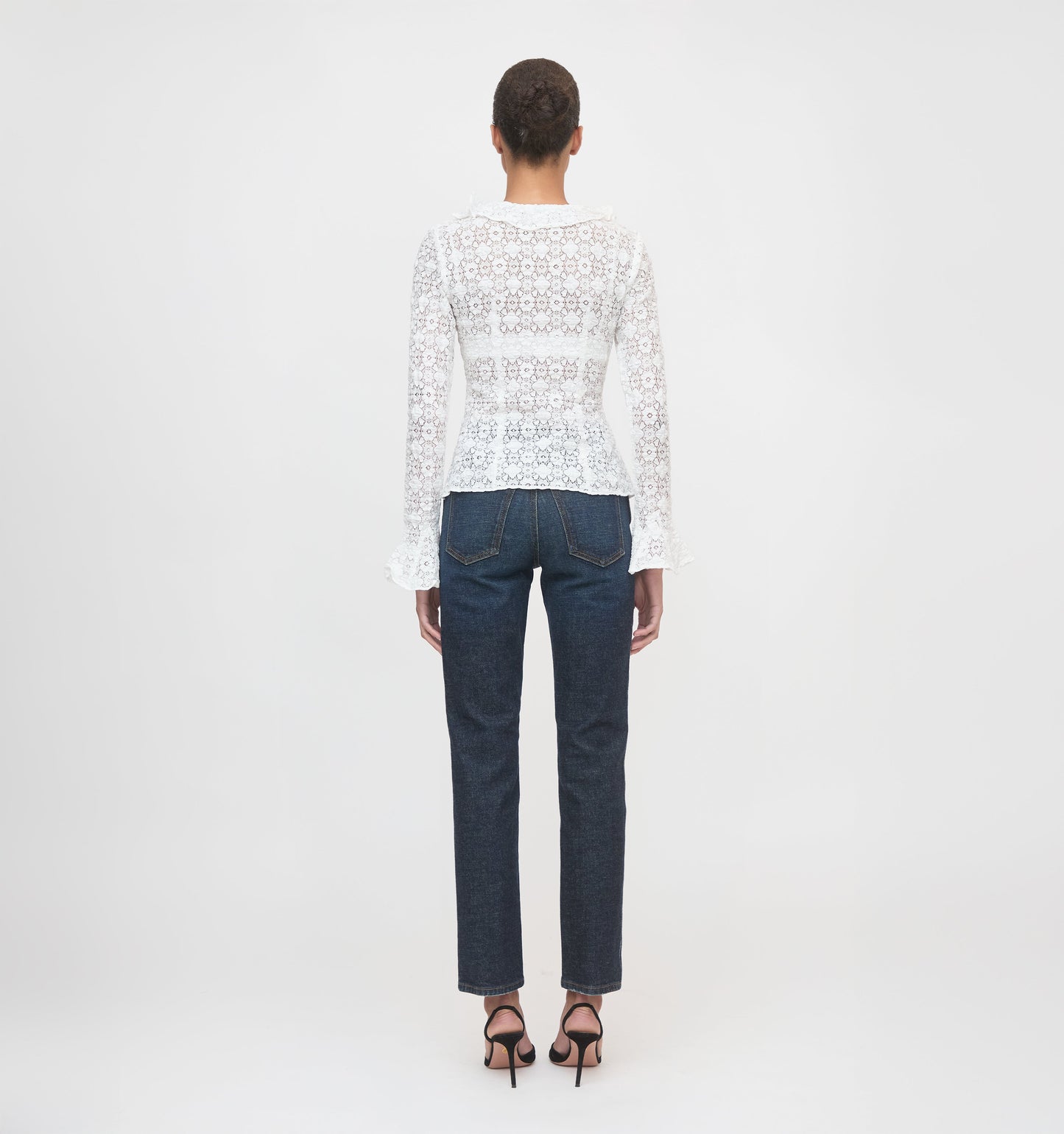 The Gabriella Top - White Lace