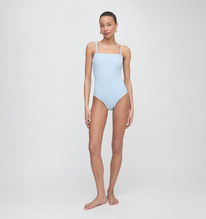 The Giana One Piece - Blue Gingham