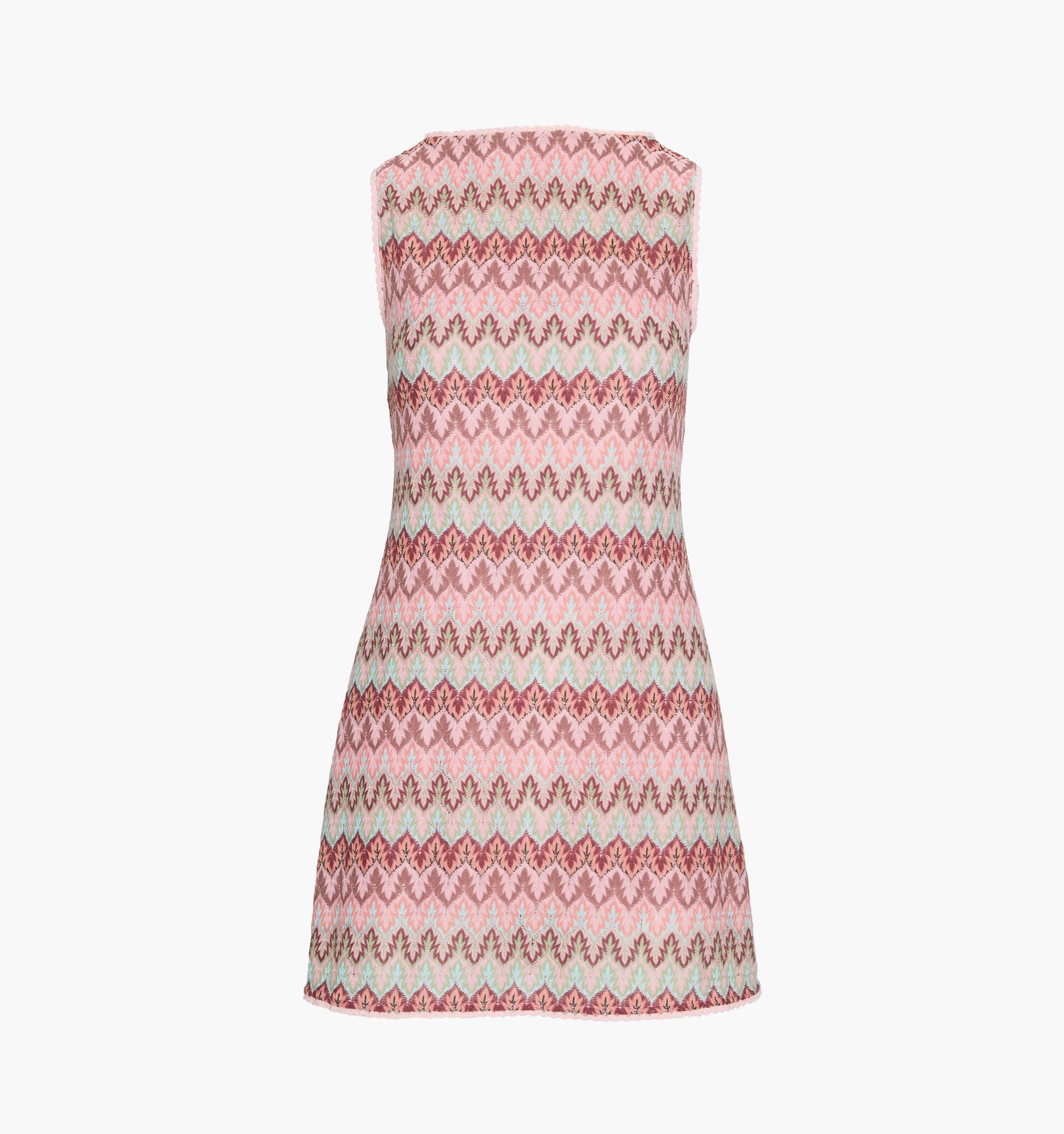 The Lisandra Dress - Pink Multi Smooth Shimmer Knit