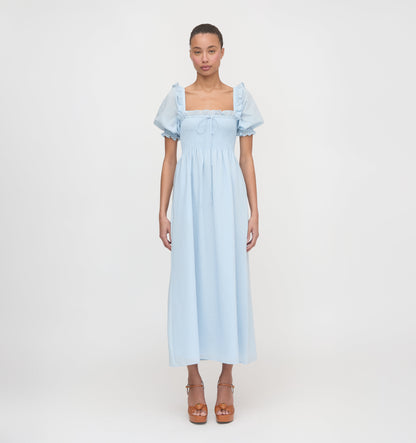 The Scarlett Nap Dress - Pale Blue