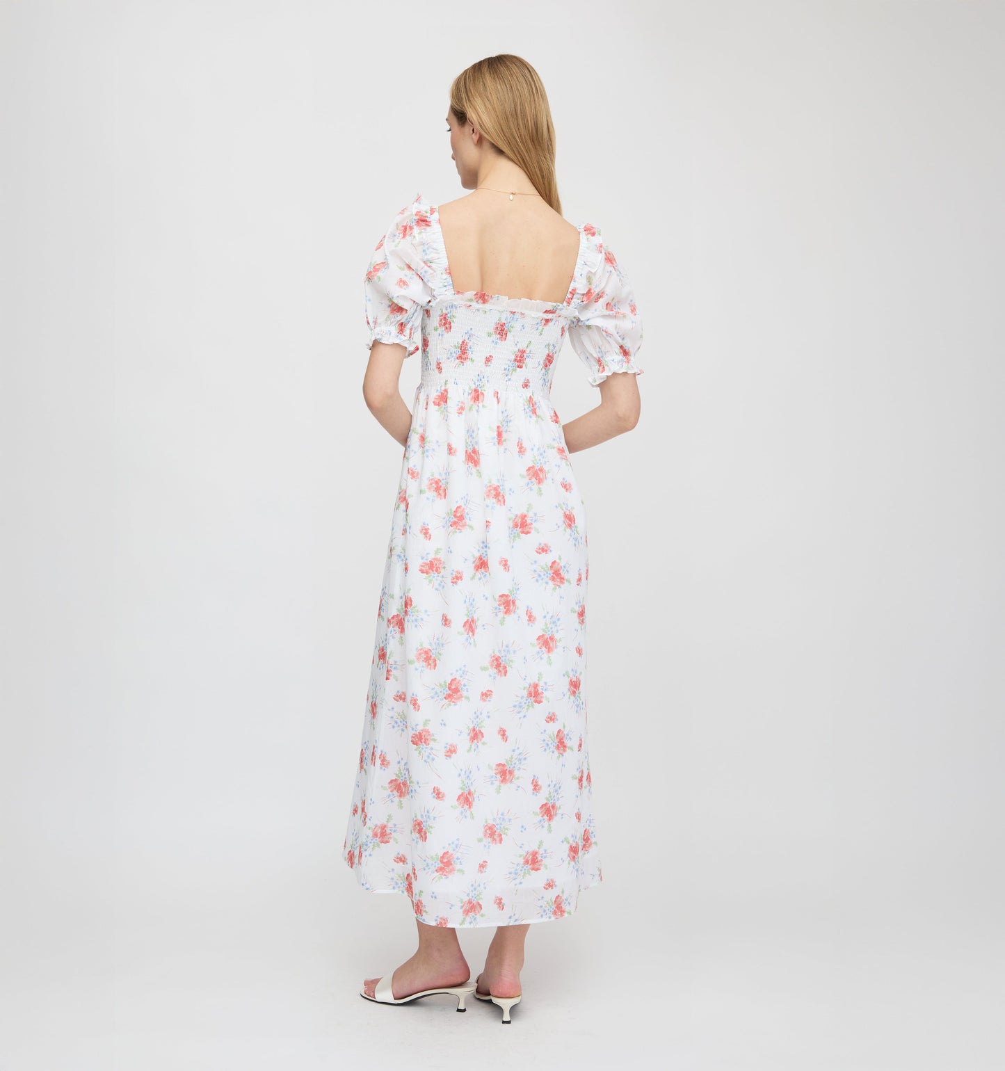 The Scarlett Nap Dress - Sunburst Blossoms
