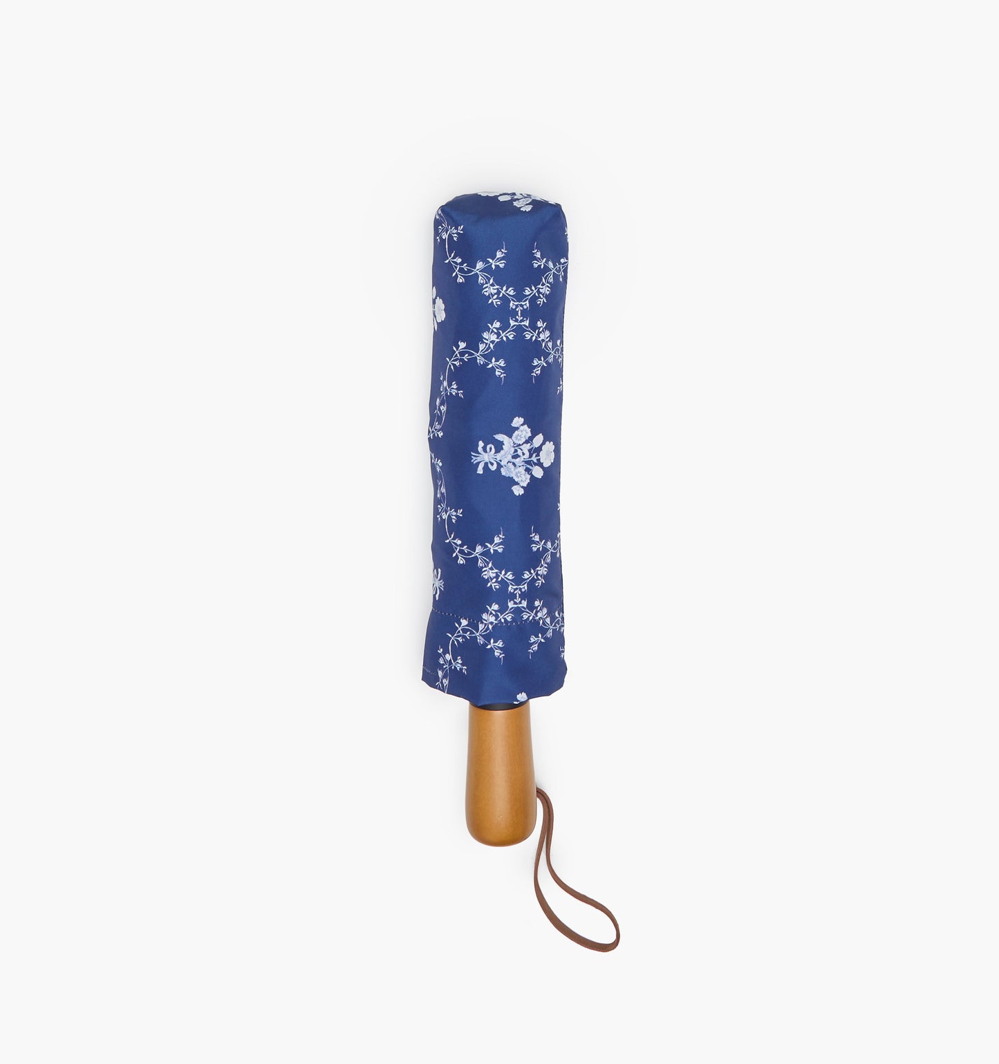 The Umbrella - Navy Trellis