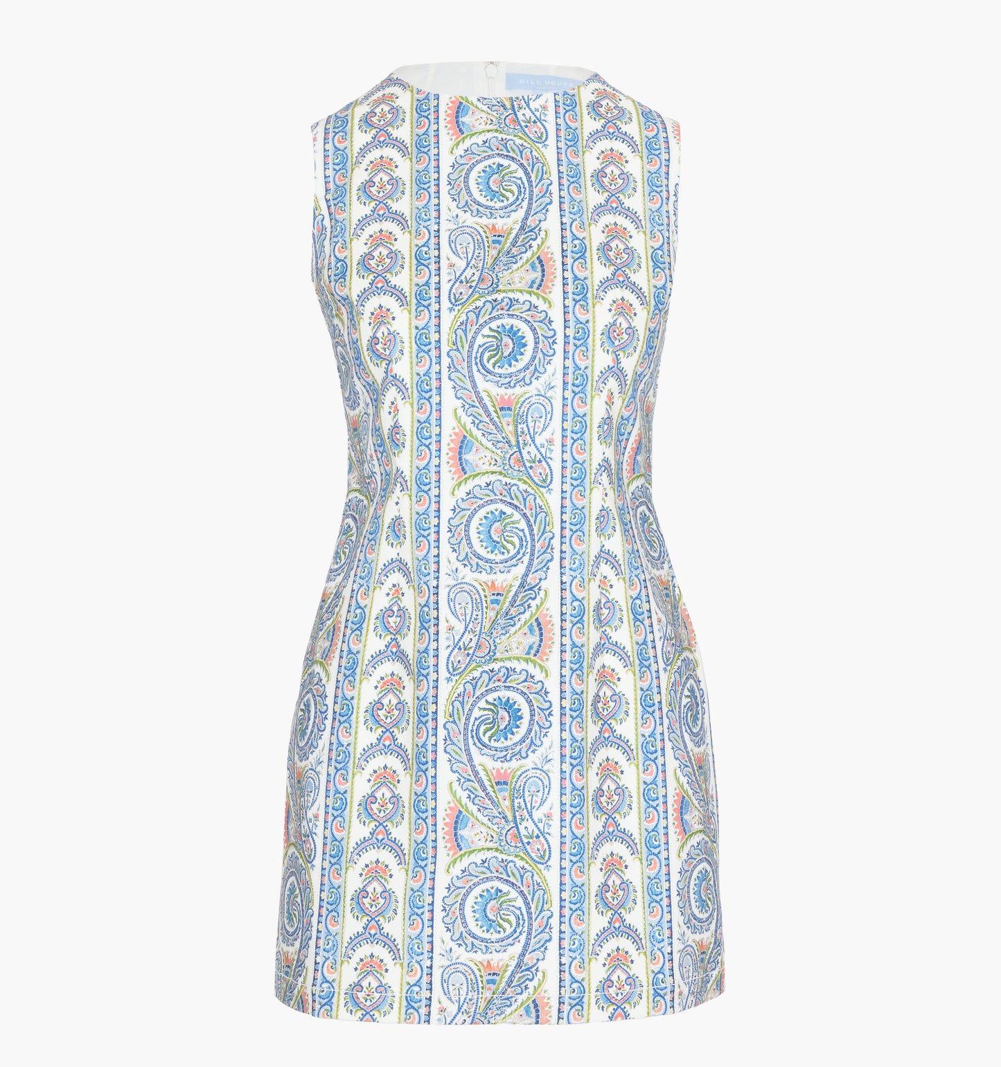 The Viola Dress - Blue Corsica Paisley