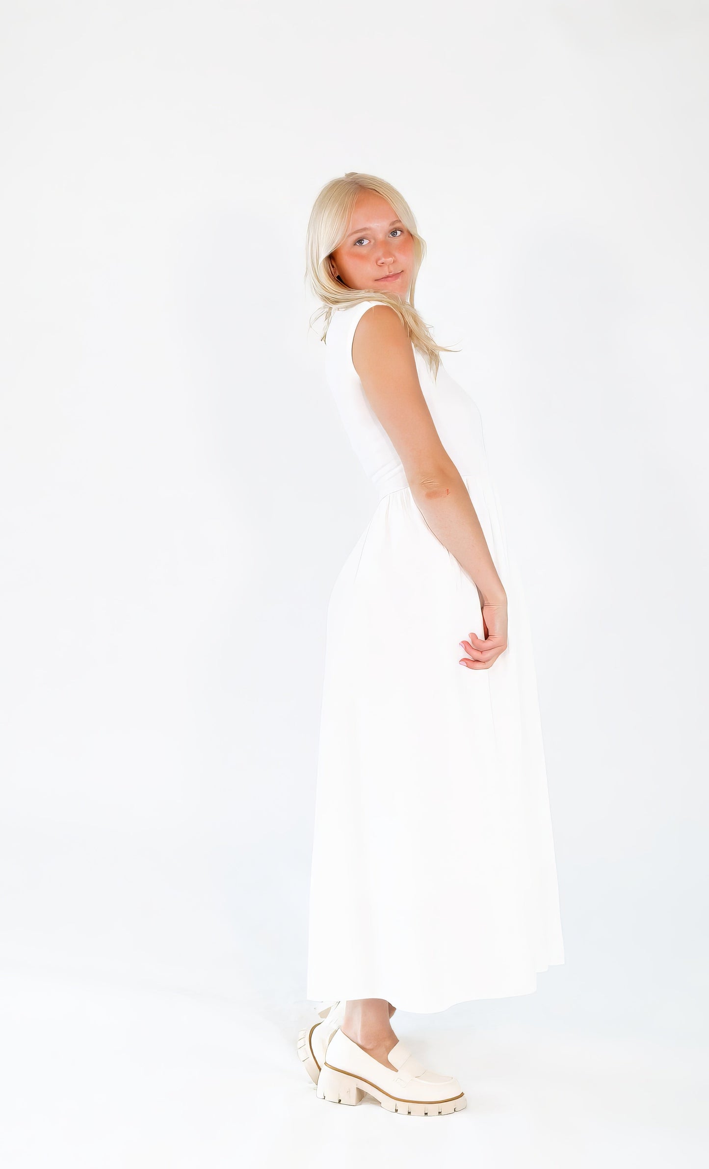 Goya Ribbed Maxi Dress