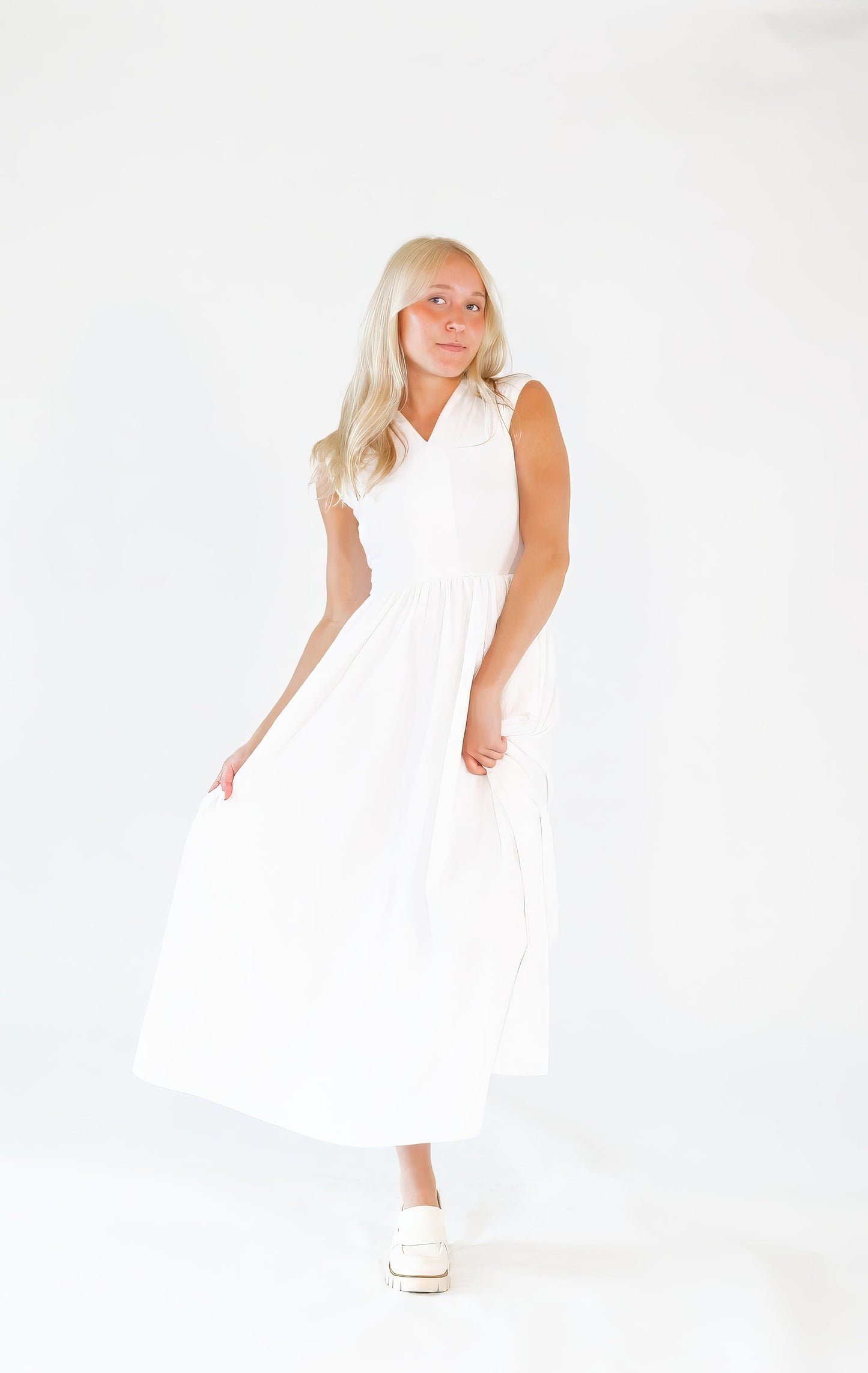 Goya Ribbed Maxi Dress