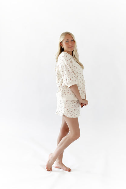 Jill Floral Crew Neck